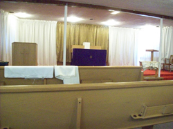 Temporary Altar