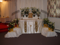 Temporary Altar
